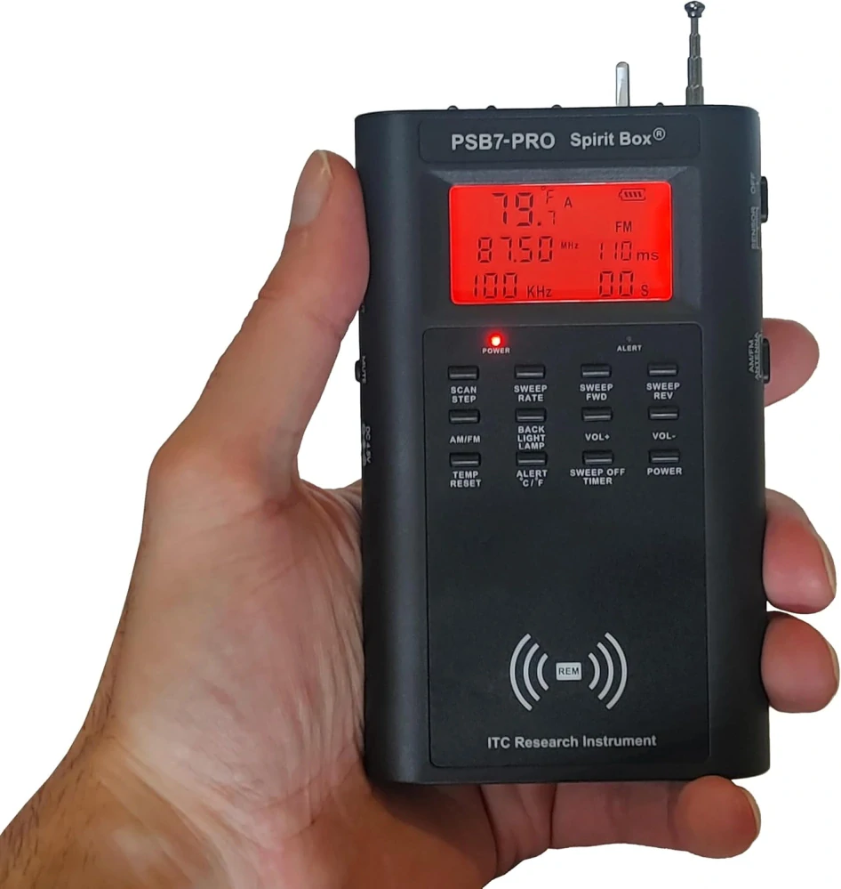 PSB7T-PRO Spirit Box s detektorem REM/IR
