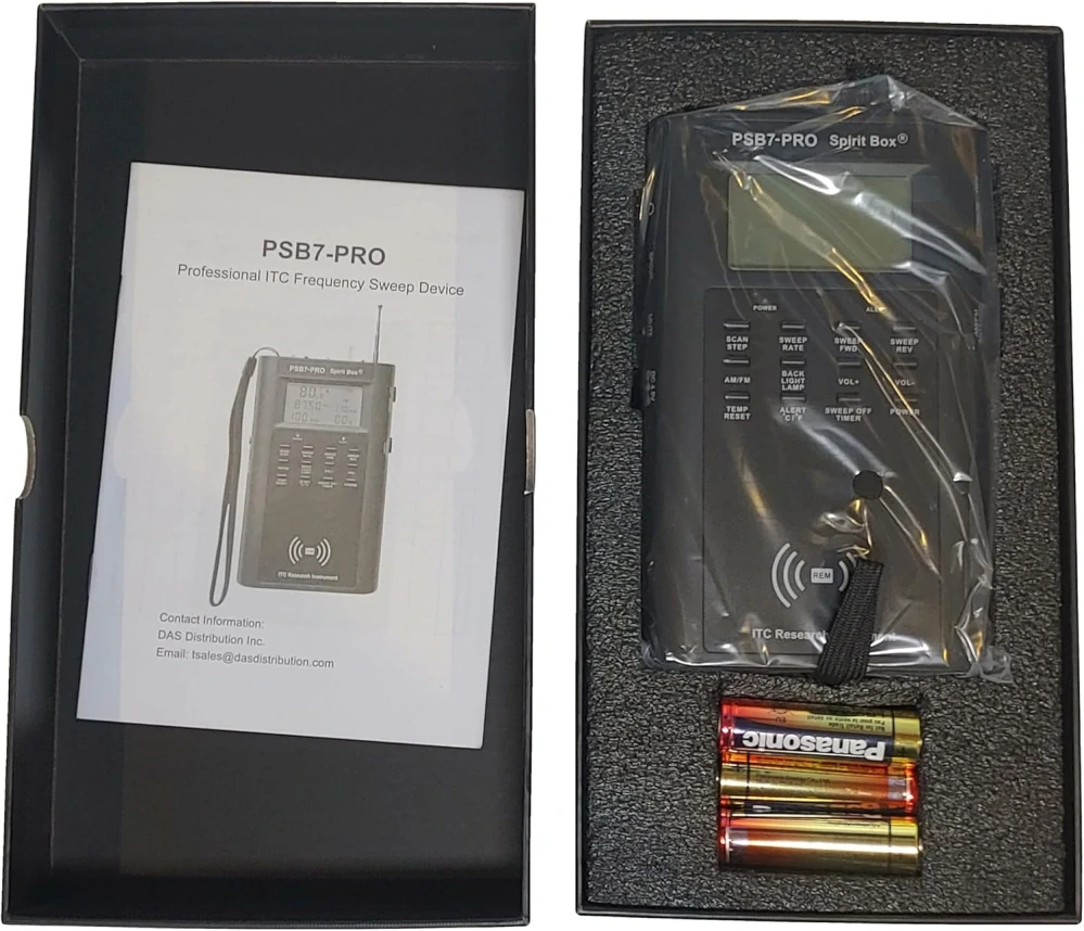 PSB7T-PRO Spirit Box s detektorem REM/IR